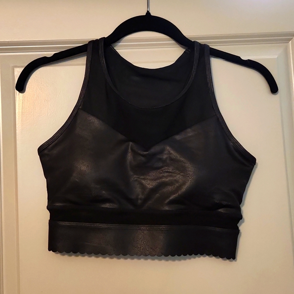Women's Zyia black sports bra